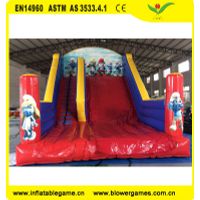 Kids game toy outdoor playground inflatable slide thumbnail image