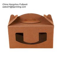 Collapsible Craft Paper Cardboard Food Packaging Boxes thumbnail image
