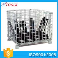 Q235 foldable steel storage wire container thumbnail image