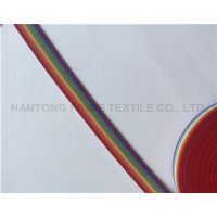Rainbow webbing---Manufacturer    woven elastic band    buttonhole elastic hobby lobby thumbnail image