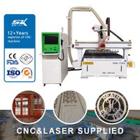 1224 1228 1313 1325 2030 linear solid sculpture carousel furniture atc cnc wood carving machine thumbnail image