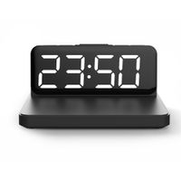 Two in One Wireless Clock with Phone Charger Power Bank and Mobile Phone Holder Phone Stand thumbnail image