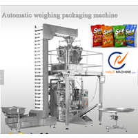 filling snack puffed food packaging popcorn potato chips packing machine thumbnail image