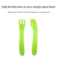 Second stage baby eating training fork and spoon thumbnail image
