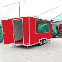 ice cream cart with slide door mobile food truck for sale thumbnail image
