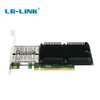 LR-LINK PCIe x16 Dual Port 100G QSFP28 Ethernet Network Adapter thumbnail image