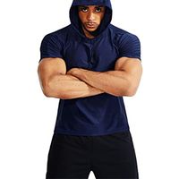 Men's Dry Fit Performance Athletic Shirt with Hoods thumbnail image