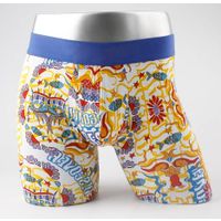 High quality allover full printing men's shorts underwear with cotton thumbnail image