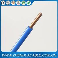 H07V-U 1.5mm 2.5mm Electric Cable PVC Building Wire Bs6004 Copper Electric Wire thumbnail image
