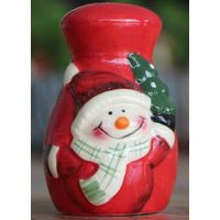 ceramics salt and pepper shaker for christmas ornament thumbnail image