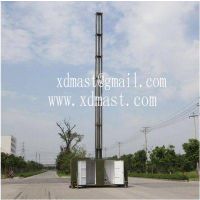 15m telescoping antenna masts tower and mobile telecom antenna tower mast in shelter thumbnail image