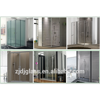 New design shower glass screen and door,tempered glass with 3C/ISO/ CE CSI SGCC thumbnail image