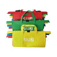 Eco Friendly 4 Sets Reusable Grocery Bags Cart Foldable Shopping Bag Trolley Bag For Supermarket thumbnail image