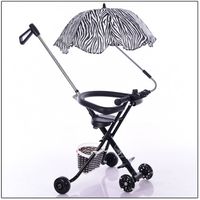 hot factory wholesale Oxford fabric 4-in-1 high landscape baby pram baby stroller thumbnail image