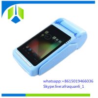 Original manufacturer android smart pos terminal with receipt printer and 2D barcode scanner thumbnail image