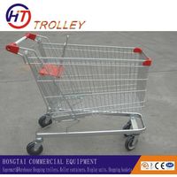 shopping cart type chrome plated surface handling metal shopping cart wholesale thumbnail image