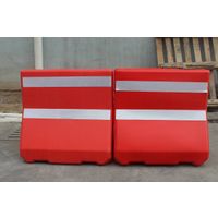 Flexible Plastic Barriers anti-collison pe road barriers with water filled thumbnail image