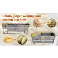 Brush Potato Ginger Washing And Peeling Machine thumbnail image