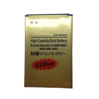 4200 mAh High Capacity Gold Cell Phone Battery for Samsung Galaxy Note 3 thumbnail image
