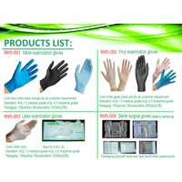 latex disposable gloves exam gloves rubber medical gloves Cheap China factory thumbnail image