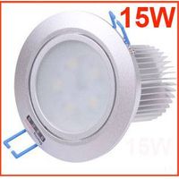 high power non dimmable 5*3W LED downlight,15W frosted glass led ceiling thumbnail image