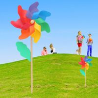 Wind Spinners Sunflower Lawn Pinwheels Windmill Party Pinwheel Wind Spinner for Patio Lawn & Garden thumbnail image