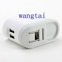 UK Plug USB charger++AC Wall charger for iPhone++EU Plug USB Port Power thumbnail image
