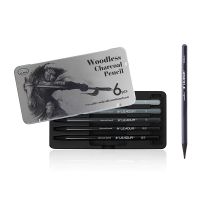 More Professional Sketching, Painting, Drawing Pencil Woodless Charcoal Pencil thumbnail image