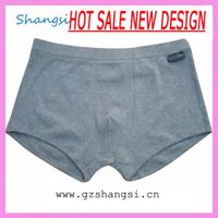 2013 Hot sales 2*2 RIB 100% cotton sexy men underwear with GREY COLOR thumbnail image