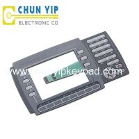 push button membrane switch with window display thumbnail image