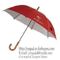 Straight Auto Polyester with Silver Coating Advertising Umbrella,Gift Umbrella thumbnail image