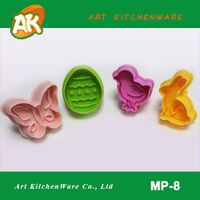 Rabbit/Bunny/Egg/Chick Shaped Plunger Cookie Cutter,Classic Cookie Tools,Easter Gift thumbnail image