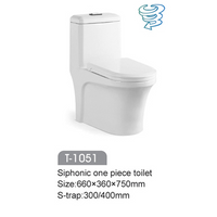 Cost-effective ceramic white two piece quality craft toilets thumbnail image