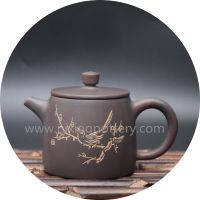 Chinese Vintage Qinzhou Nixing Ceramic Handmade Teapot Kung Fu Tea Pot 200ml thumbnail image