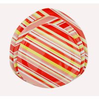 Factory direct sales flower pattern 7.5 inch triangle shape melamine plates canada thumbnail image