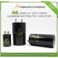 JML - Screw Aluminum Electrolytic Capacitor, 2000H at 105°C, Long Life thumbnail image