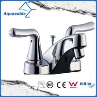 Modern double handle brass basin lavatory faucet( AF1005-6) thumbnail image