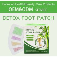 Amazon hot sale 50pcs Cleansing Detox Foot Kinoki Pads Cleanse & Energize Your Body Relax Patch thumbnail image
