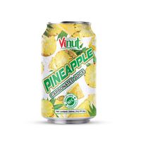 330ml VINUT Pineapple Juice Carbonated Vietnam Suppliers Manufacturers Fruit Juice Carbonated Drink thumbnail image