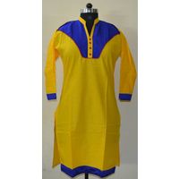 Ethnic-Indian-designer-Cotton-Printed-Kurta-Top-Top Tunic Bust 36-40 Design thumbnail image