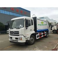 Dongfeng Brand 10cbm Rubbish Transport Truck For 120Liter 240Liter Garbage Bin thumbnail image