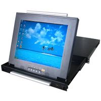 15 Inch Foldable 1U Height Rack-mounting Industrial Monitor RMD-15 thumbnail image