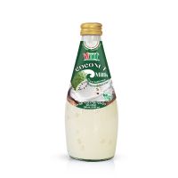 290ml Glass Bottle VINUT Coconut Milk Soursop 9.8 Fl oz Nata De Coco beverage distributor own brand thumbnail image