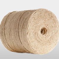 Sisal Yarn 300-1000 m/kg Sisal Twine Sisal Fiber Twist For Packing / Gardening / Steel Wire RopCore thumbnail image