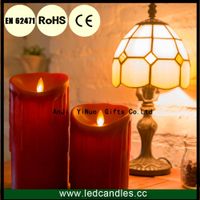 Hot Selling Flamelss Rechargable Wax Dripping LED Candles Set of 2 thumbnail image