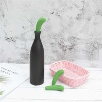 Eco-friendly Reusable Cucumber Shape Promotional Wine Stopper thumbnail image