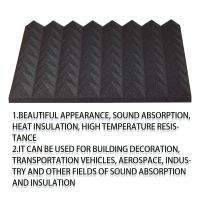 Sound Proofing Acoustic Pyramid Shaped Fire Retardant Acoustic Room Treatment Soundproof Foam thumbnail image