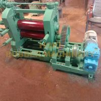 Rubber Two Roll Mill Open Mixing Mill Rubber Mixer Mill Rubber Mixing Mill thumbnail image