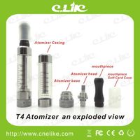 Hot T4 Atomizer for E-cigarette with Ego battery suit Evod/Protank/iClear Atomizer thumbnail image