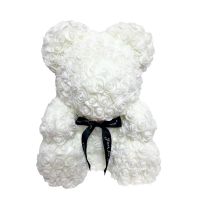 40cm Red Teddy Rose Bear Plush Flower Dolls Artificial Toy Christmas Gifts for Women thumbnail image